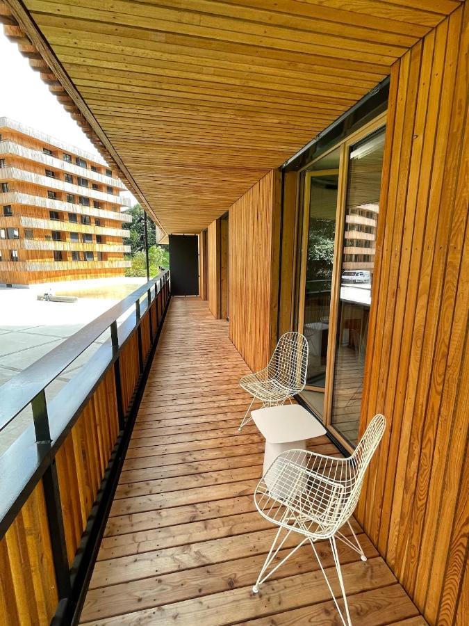 Ferienwohnung 3,5 Zimmer Direkt An Ski- Und Bikepiste Flims Buitenkant foto